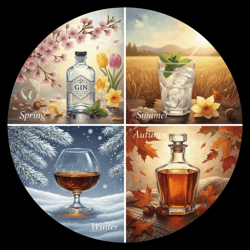 Quel Spiritueux pour Quelle Saison ? Le Calendrier du Connaisseur