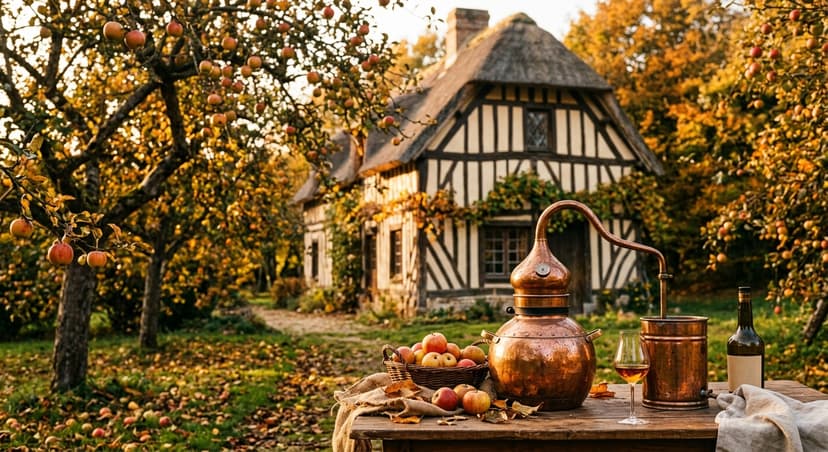 Le Calvados : Trésor Normand de la Pomme à l'Eau-de-Vie