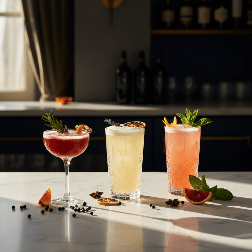 Cocktails à base de spiritueux français