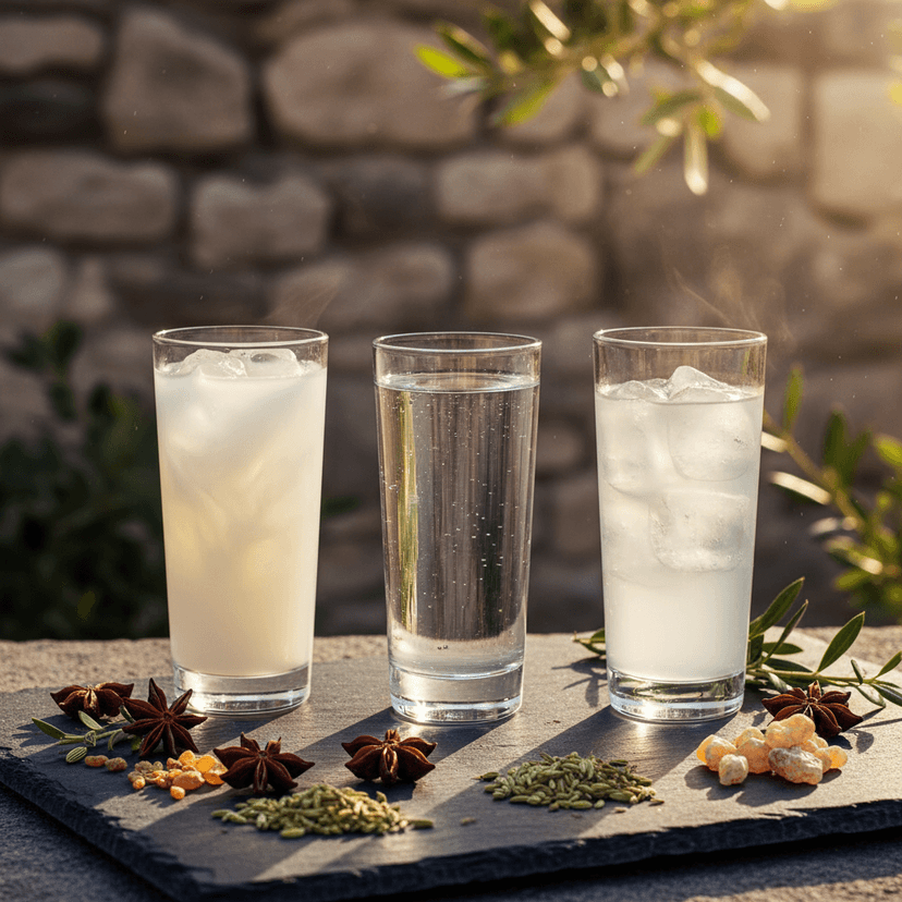 Pastis vs Anisette vs Ouzo vs Arak : Quelles Différences ?