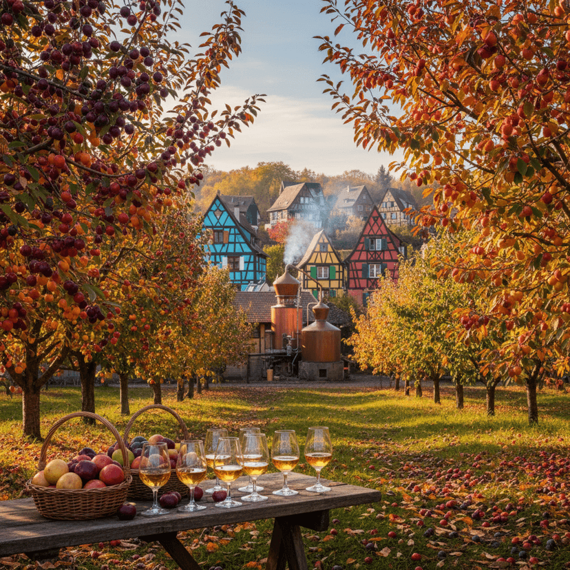 Le Terroir Alsacien : Berceau des Plus Belles Eaux-de-Vie de Fruits