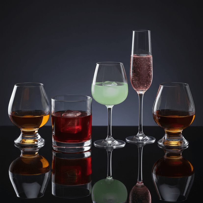 Verres de dégustation pour spiritueux