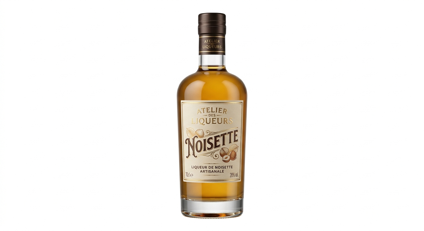 Liqueur Noisette — L'Atelier des Liqueurs